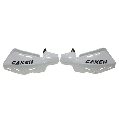 Universal Handguard Wind — Motorcycle Safety Supplies - cnc-bracket-hand-guard-white-hg-090108