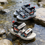 22-32码小童灯鞋儿童凉鞋聚氨酯底男童宝宝沙滩鞋5725