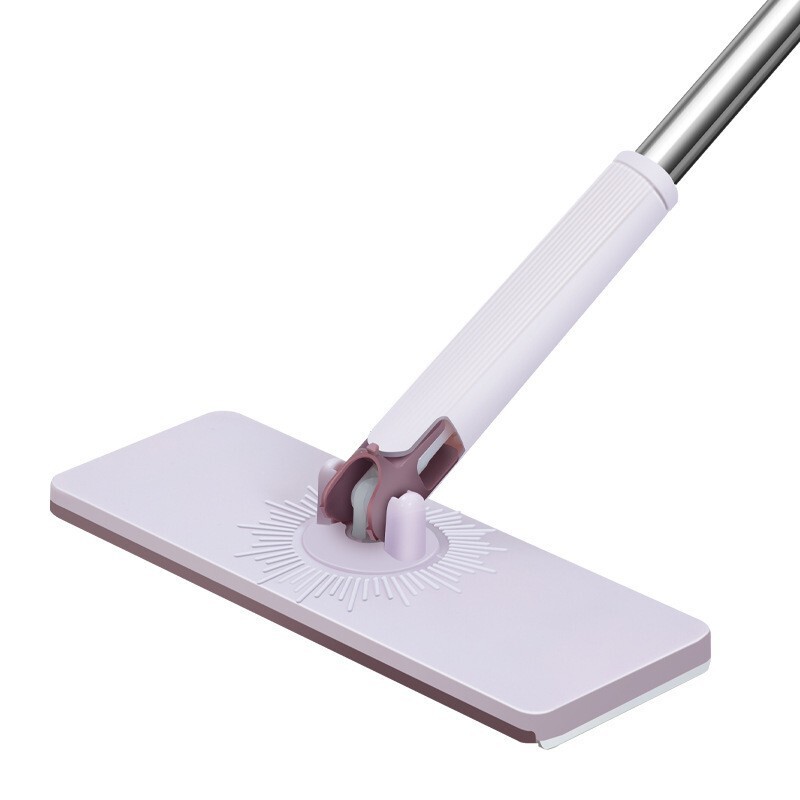Cloth-Covered, Hand-Wash-Free, Reusable Face Towel Mop, Large Shark Clip, Press to Change Cloth, Paper Towel, Ultra-Fine Fiber