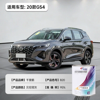 Metallic Paint, Avtomobil boyası - 20-models-g54-benita-gray-b20-1l12-liquid-paint