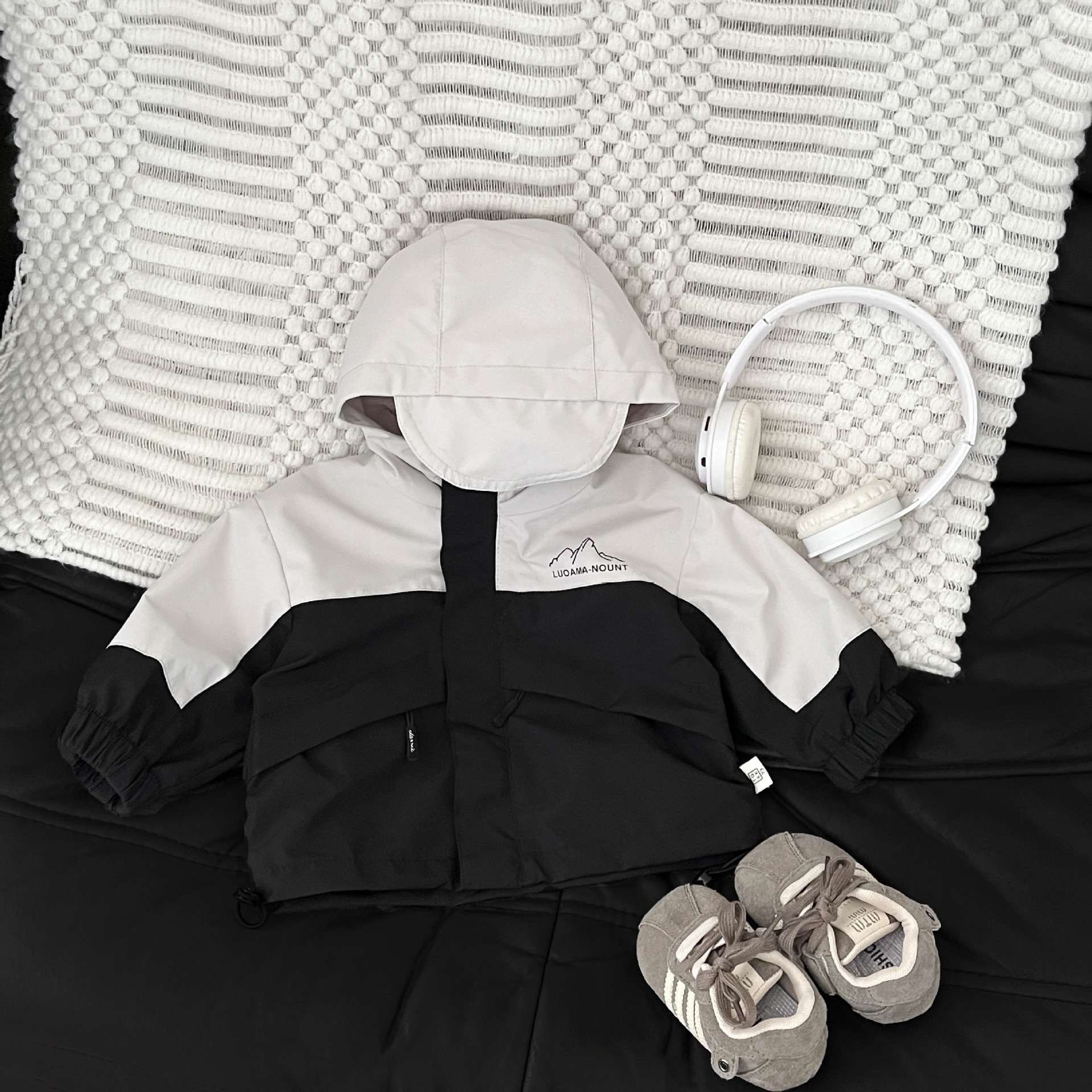 Chaquetas de carga de otoño para niños chaquetas de otoño para niños 2025 nueva chaqueta de otoño para niños de la calle de primavera y otoño
