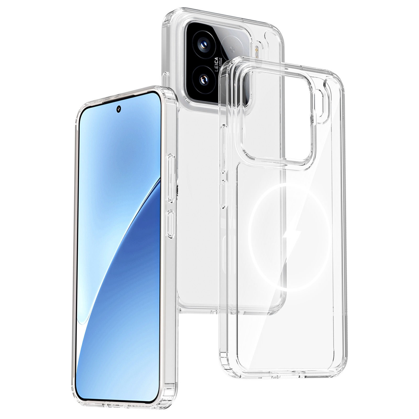 El comercio exterior es aplicable a Xiaomi 15Ultra dos en un conjunto de cerveza magnética caja de absorción de alta permeabilidad 15pro fábrica de caja de teléfono móvil a prueba de caídas