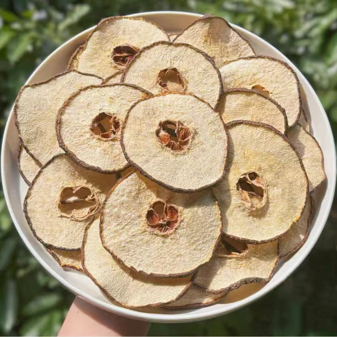 Dried Snow Pear Slices Xue Li Gan 100g Bottle for Tea and Soup quality and texture