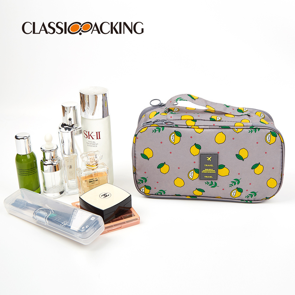 Los fabricantes venden al por mayor nuevas bolsas de cosméticos, bolsas de almacenamiento de ropa interior, bolsas de almacenamiento de productos para el cuidado de la piel portátiles e impermeables multifuncionales