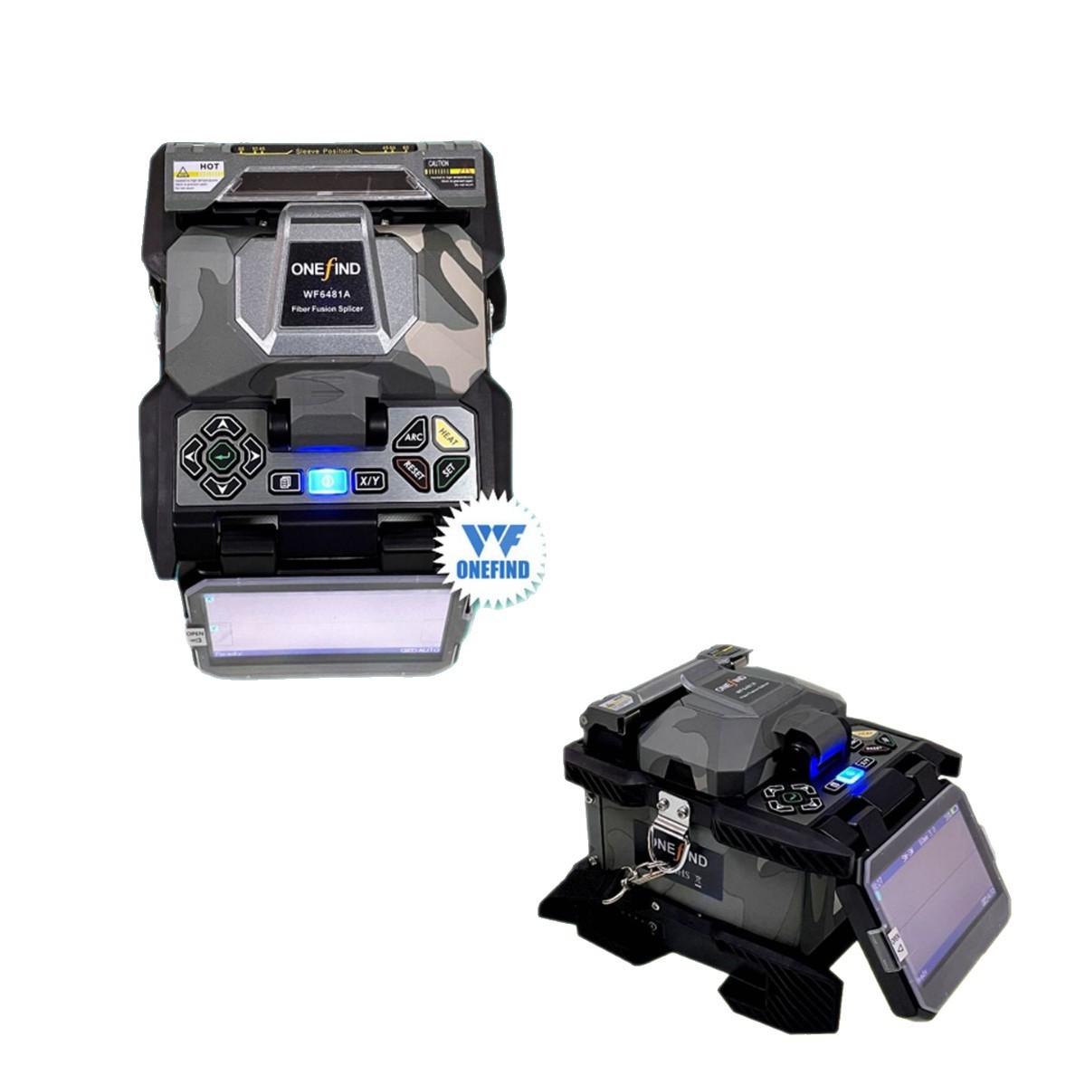 6 motors core to core 7s optical fiber fusion splicer WF6481