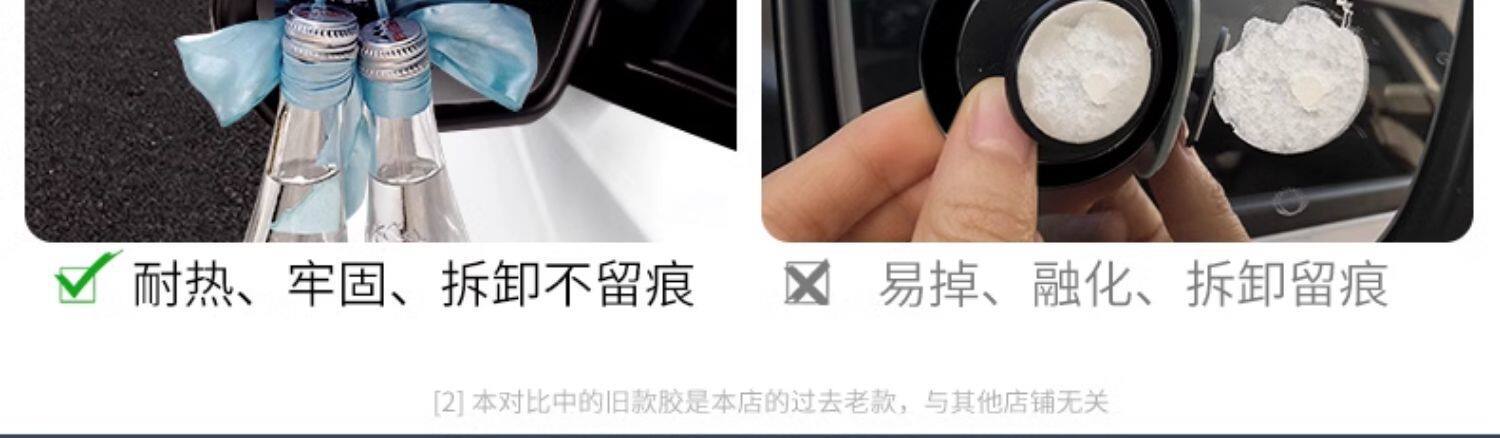 Rearview Mirror Small Round Mirror for Car and Motorcycle, Convex Lens Mirror for Vehicle, Waterproof High-Definition Blind Spot Auxiliary Mirror for Car Installation
