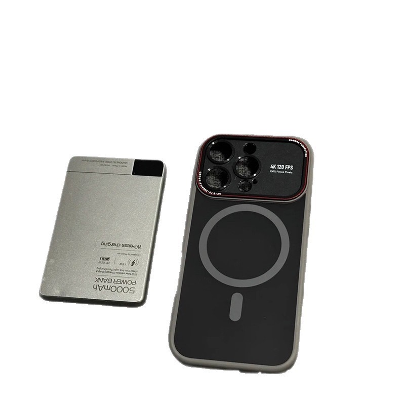 适用iPhone17磁吸手机壳秒变大视窗莱卡碳纤维纹苹果16高级感硬套|undefined