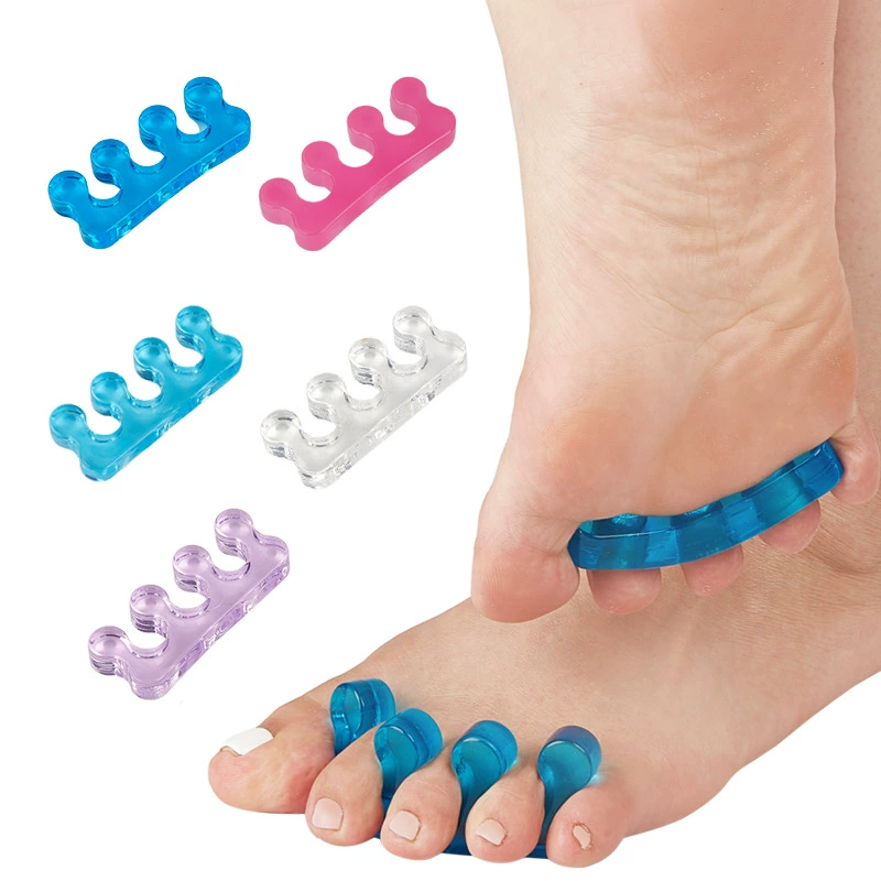 Выпрямитель для большого пальца ноги Вальгусный выпрямитель для большого пальца ноги с перекрытием пальца ноги Разветвитель на пять пальцев