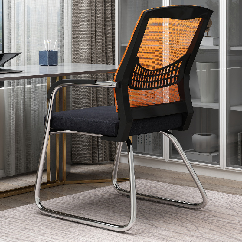 Upgraded and reinforced waist protector orange 1707 / Steel feet-fixed armrests