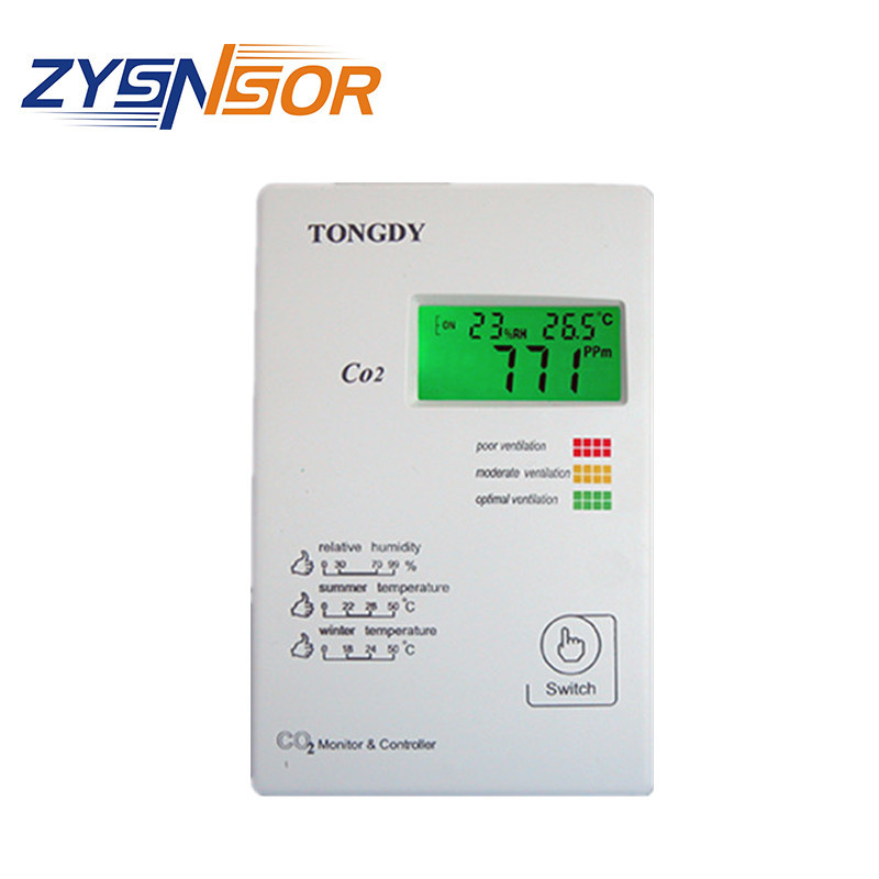 上海梓缘火热销售 二氧化碳监测控制器 G01-CO2-B3 菌菇大棚使用