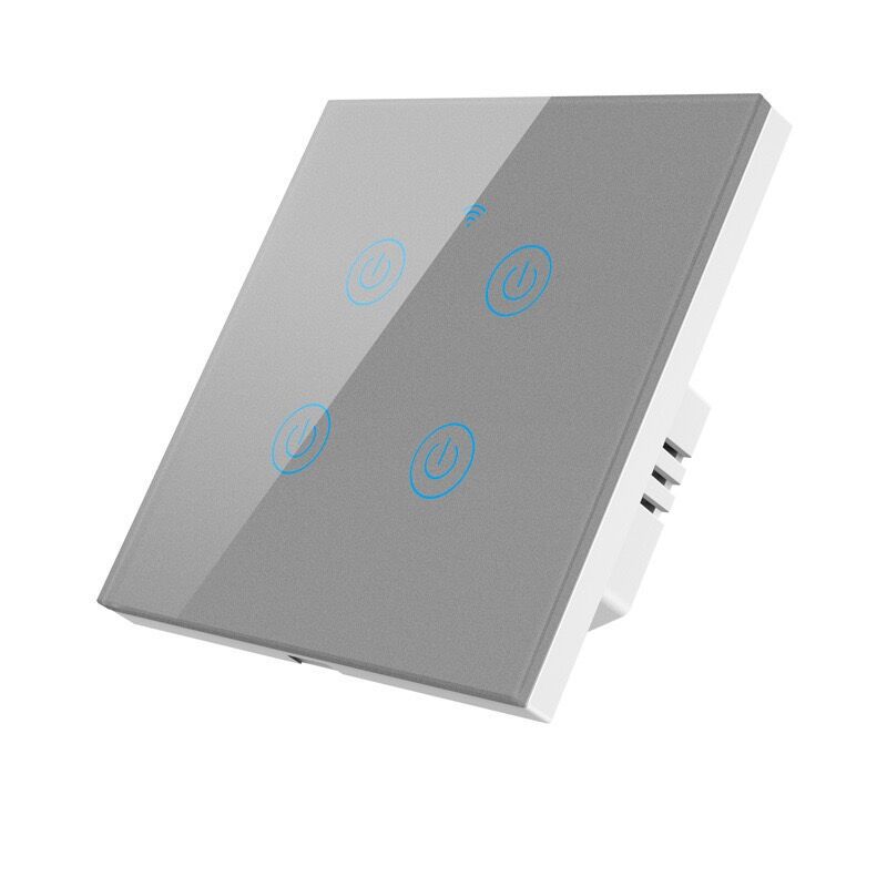유니버설 버전 Tuya WIFI 유형 86 회색 4절