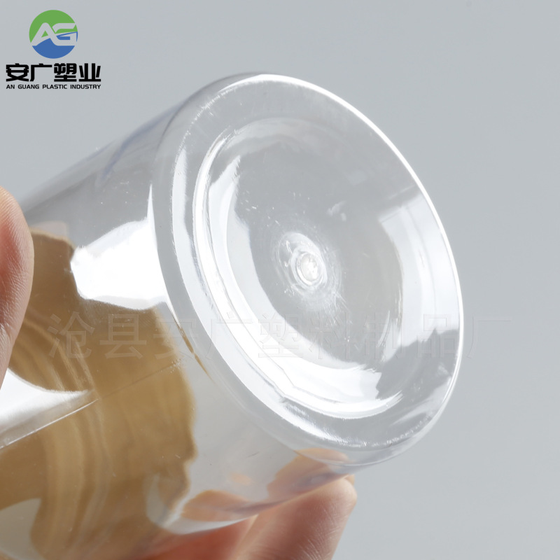 メーカー65口径透明プラスチック缶、プラスチック製穀物、アーモンド、ピスタチオ、ナッツ包装瓶、広口透明缶|undefined