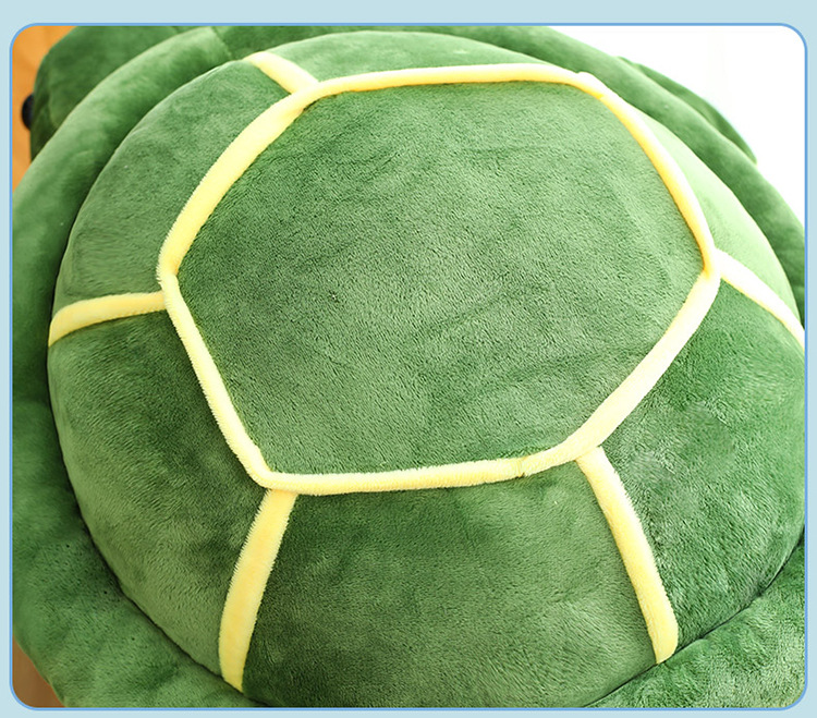 Cartoon Ski Protective Gear, Small Turtle Plush Toy, Cute Turtle Hip and Knee Pads, Anti-Fall Cushion for Adults and Children