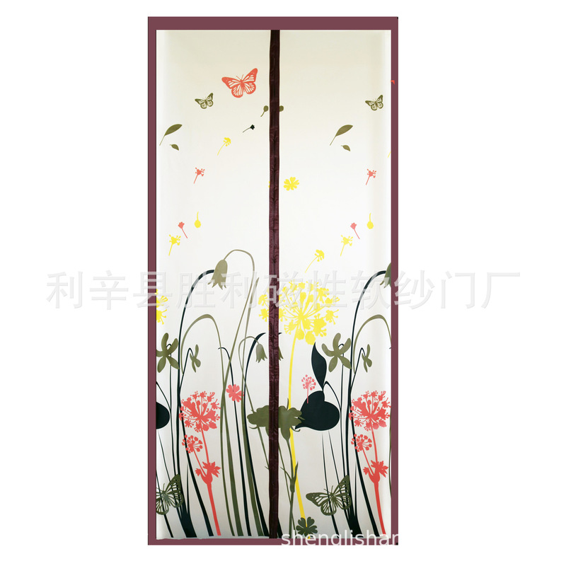 Insulated magnetic door curtain magnetic insulation cold-proof door curtain dustproof door curtain air conditioner Insulated magnetic door curtain magnetic insulation cold-proof door curtain dustproof door curtain air conditioner