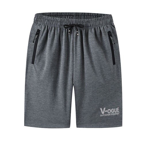 Pants men's summer loose large size five-quarter pants casual men's breathable sports adult quick-drying men's shorts
