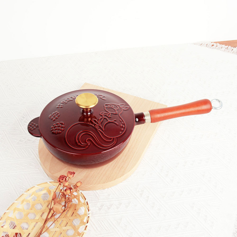 20cm 높은 라이트 레드