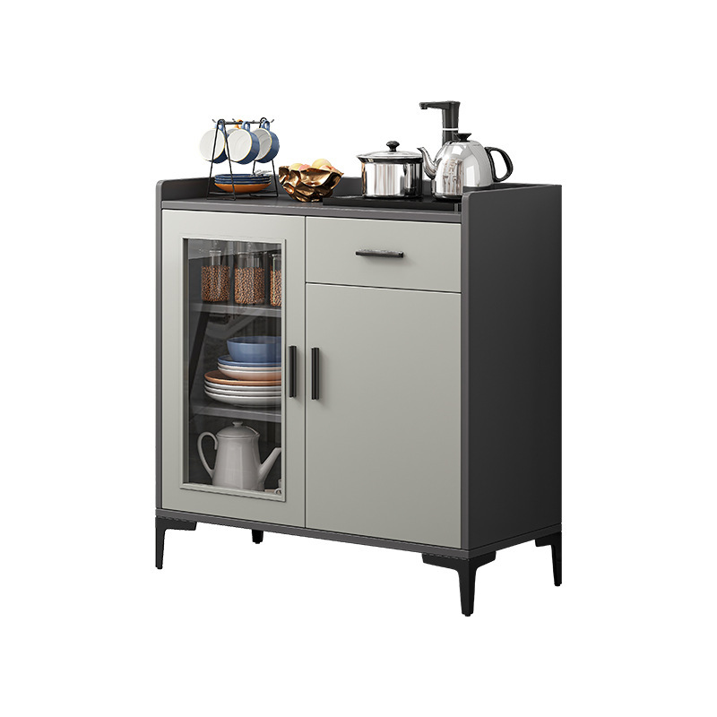 Gabinete de té armario aparador gabinete moderno minimalista Luz de lujo vino gabinete de pared salón gabinete de té gabinete de almacenamiento