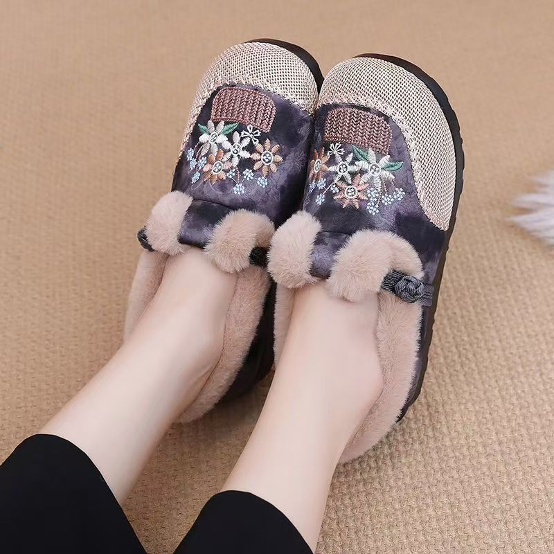 네이비블루 [클리어런스 코튼 슈즈]