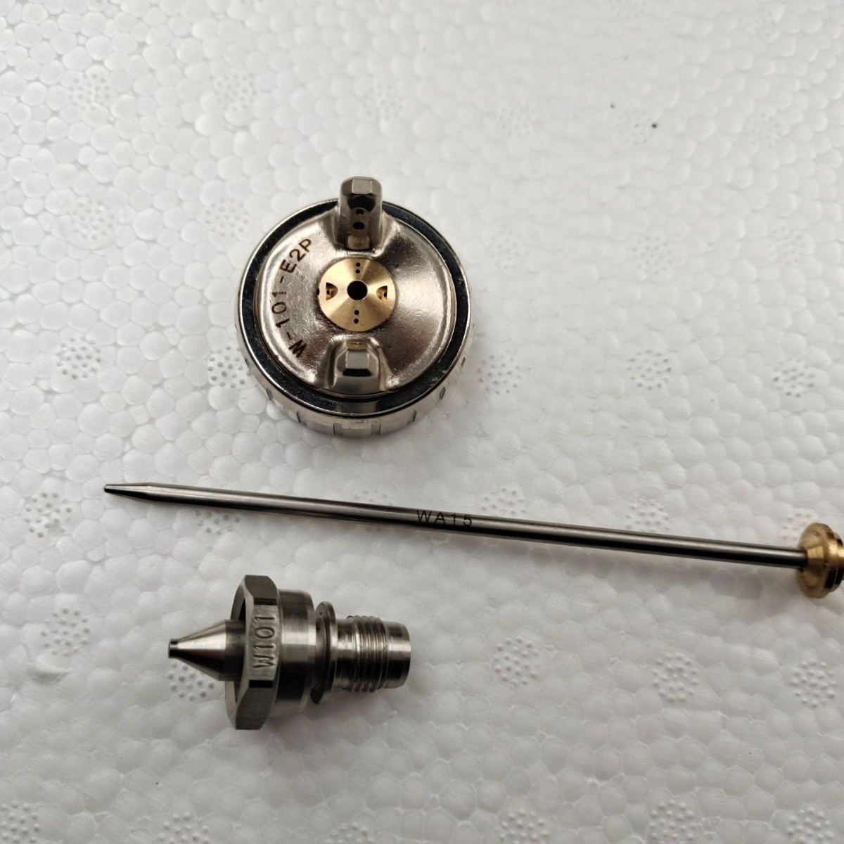 自动喷枪枪嘴枪针枪帽WA-101WRA-101JGX-502 W-200针嘴零件雾化帽