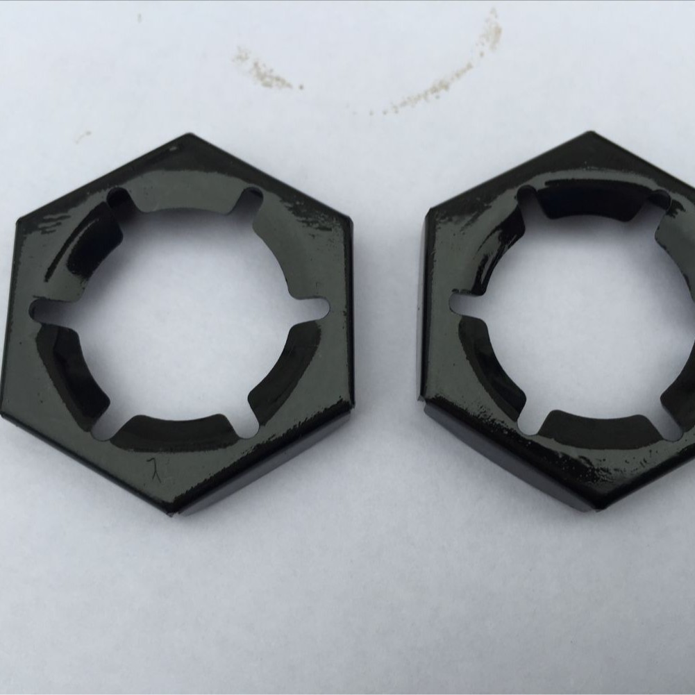 NFE27460标准扣紧螺母  S60C钢黑色     M22规格