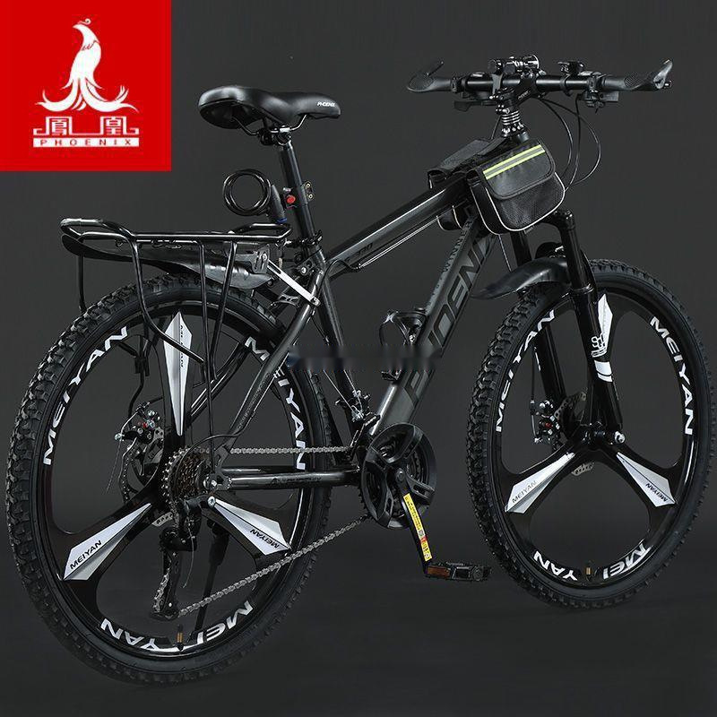 Phoenix Brand Mountain Bike Adult Student Adult Men's Youth Lightweight Variable Speed Performance Off-Road Shock Absorption