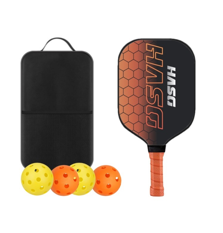 屋内屋外のPickleballのトレーニング娯楽ガラス繊維のピクチャーのラケットのガラス繊維のピクチャーの穴のボールのラケット|undefined