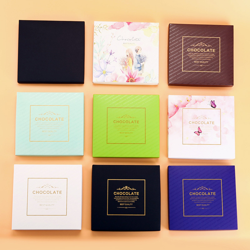 生巧包装盒子 diy手工情人节创意生巧克力礼盒含内托巧克力礼盒子