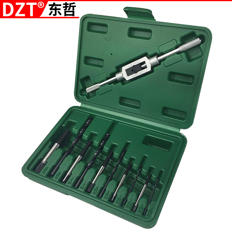 机修工具11件套3MM-10MM断头螺丝取出器高硬度钻头汽修工具套装