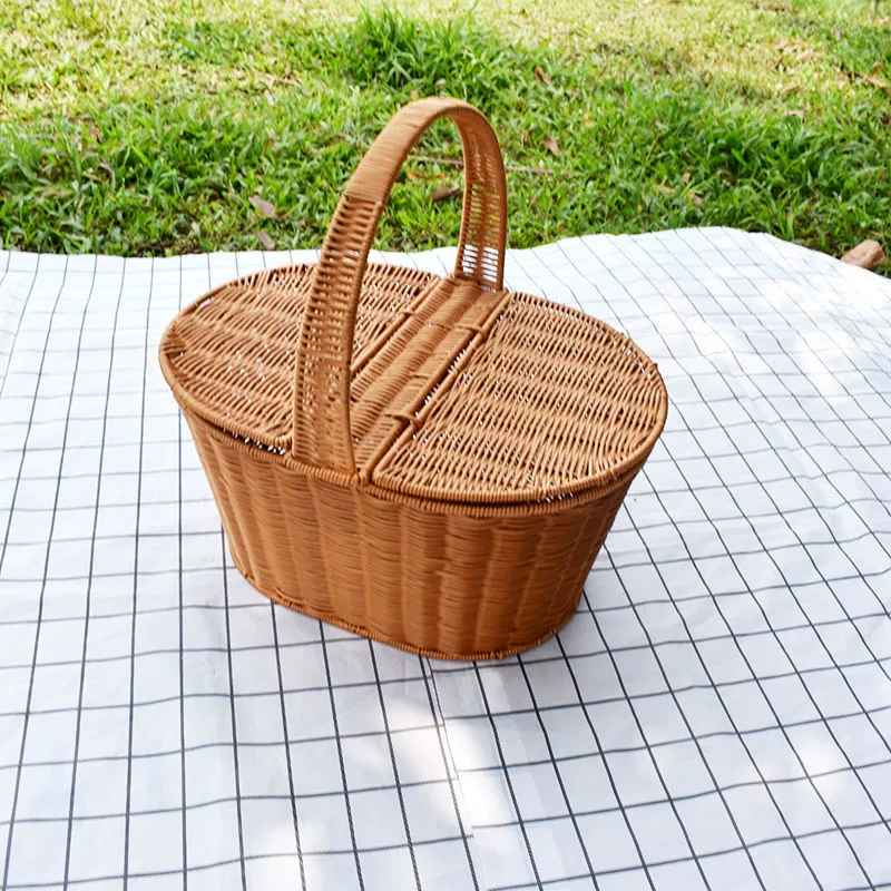 Handheld storage basket, woven storage system, pack, Birthday gift