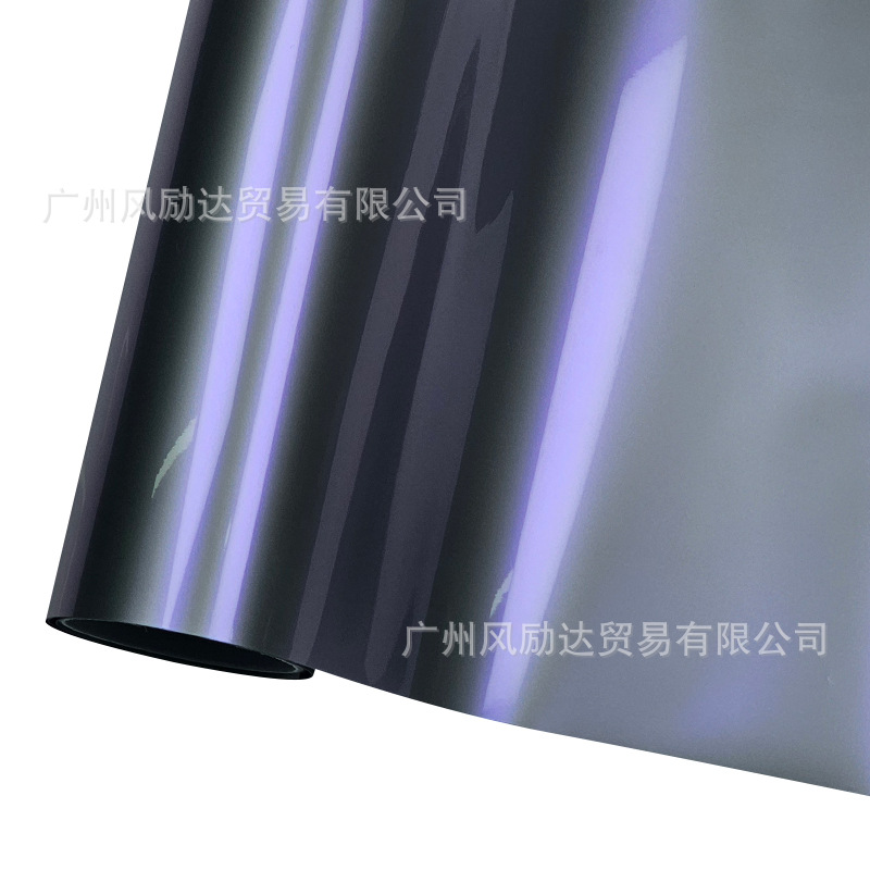 Car Full Body Color Change Film Self-Adhesive Pet Technology Matte Silver Pink Silver Purple Motorcycle Modification Full Body Wrap Film
