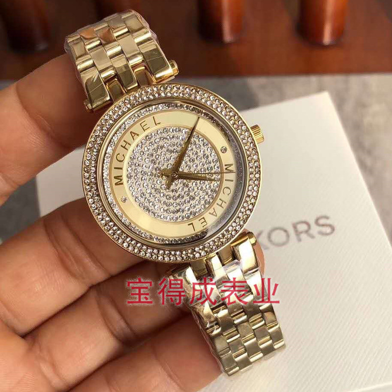 Foreign trade watches quartz watches women's watches with diamonds MK3445/MK3446/MK3476