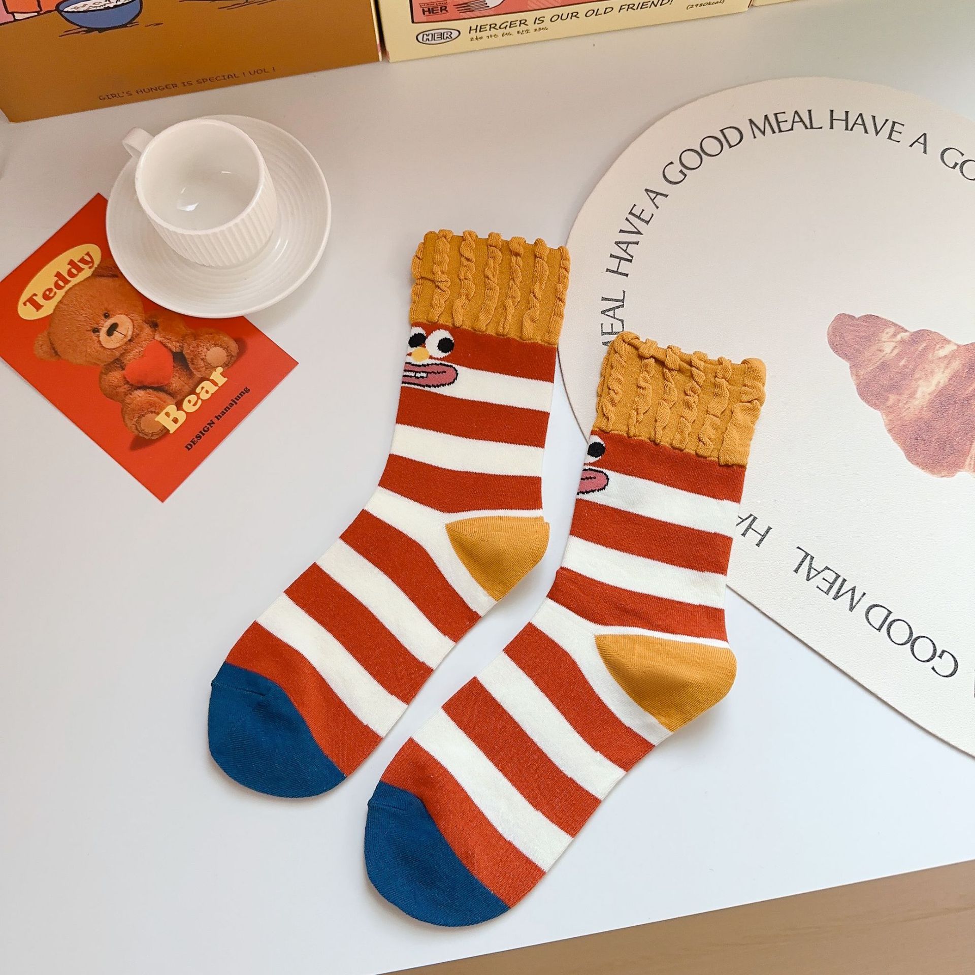 줄무늬 큰 감자