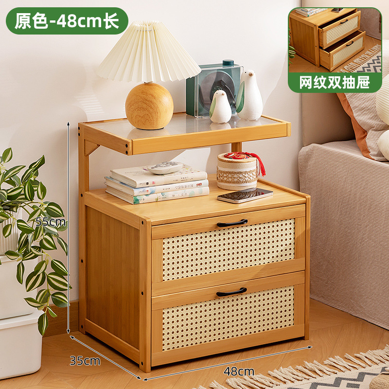 [메쉬형 더블서랍] 오리지널 컬러 48롱 (창홍유리 조리대)