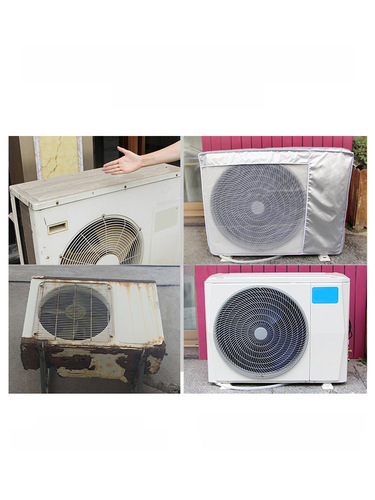 Air conditioning outdoor unit protective cover, rain and sun protection, outdoor Haier Midea Gree central dust cover, main unit cover