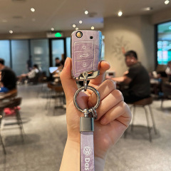 大衆速騰TPU全包の鍵カバーを適用します。