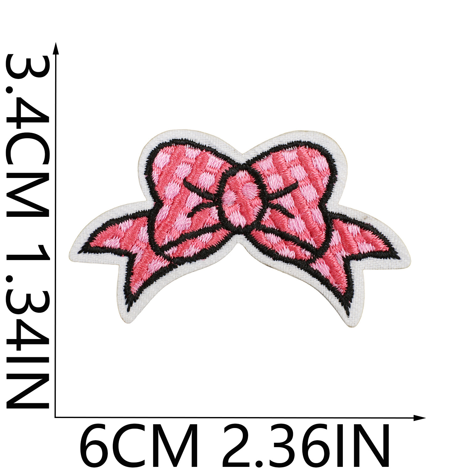 3g Weight Clothing Sticker Patches Classification 1 Piece Quantity Dacron thread Material Bow Knot Pattern Casual, Elegant, Lady Style Embroidery Craft 1 Piece Casual Elegant Lady Bow Knot Dacron Thread Clothing Sticker Patches 15