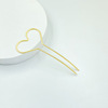 Fashionable hairgrip, cute Chinese hairpin, metal hair accessory, simple and elegant design