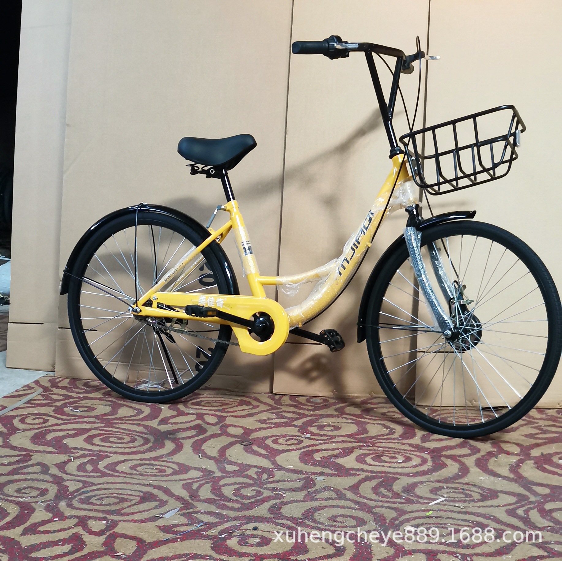 Shared Bicycles 24inch Solid Tire Bicycles, Same Model as Yellow Bicycles, Mobike Bicycles