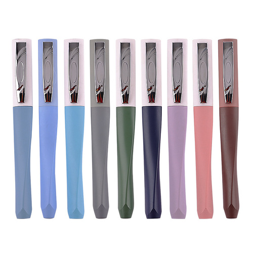 Student Posture Pens, Children's Calligraphy Fine Hard Pens, Beginners Can Replace Pure Blue Ink Cartridge Pens, Wholesale
