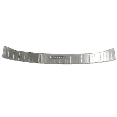 Ford Everest Stainless Steel Threshold | Dekorativ pedal başlıqları - trunk-outside-1-piece-of-outer-rear-guard-stainless-steel-silver-titanium-brushed-suitable-for-2023-everest