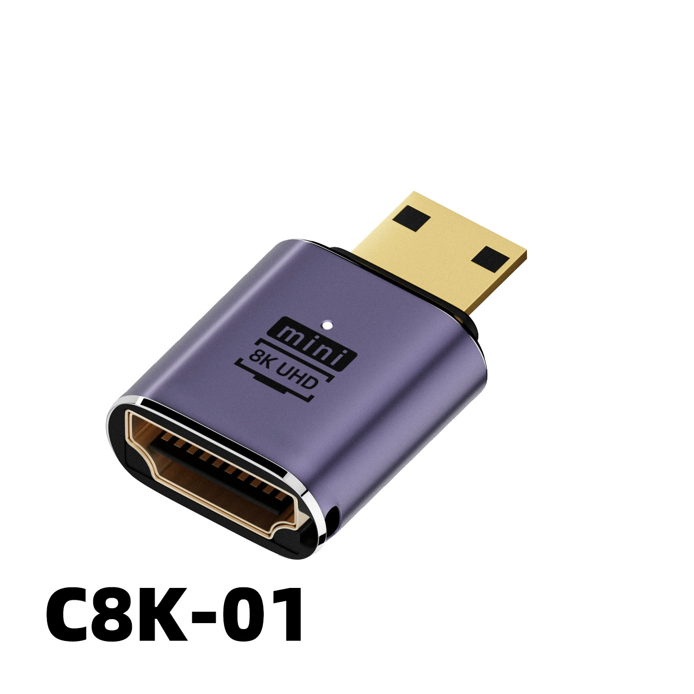 Applicable to HDTV to mini/Micro D adapter 8K HD UHD 2.1 version camera mini HDMI converter