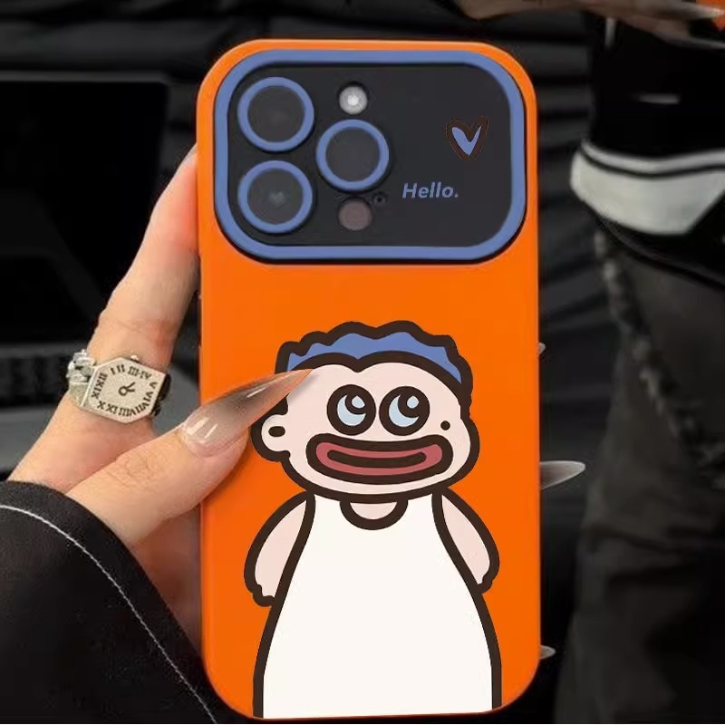 面白くて可愛いカップル向け、Apple 17、12mini、新作ウィンドウ、15plus、7、14plus、16E対応のスマホケース、卸売販売。|undefined