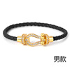 Trend bracelet, European style, micro incrustation, three colors, wholesale