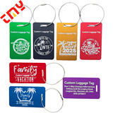 Металлическая багажная бирка, защитная защитная сумка, (Трансграничная торговля), с печатью вашего логотипа