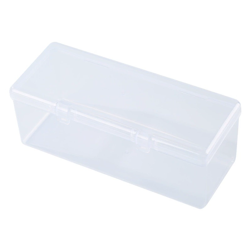 Коробка ПП двойной коробки прямоугольная Высокая кладет прозрачную коробку в коробку, аксессуары кладет порошок в коробку коробки элемента пластиковый коробки упаковки