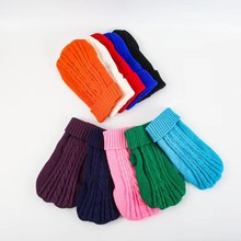 厂家直供秋冬新款宠物衣服批发狗狗衣服毛衣英伦风跨境泰迪狗毛衣