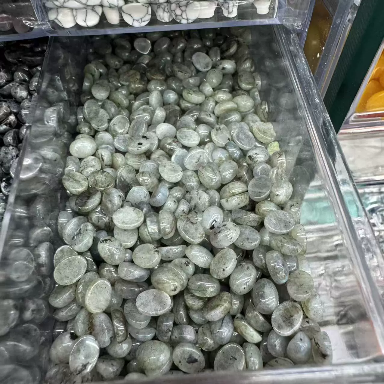 Organic gemstone for ring, accessories, 6x, x8, DIY