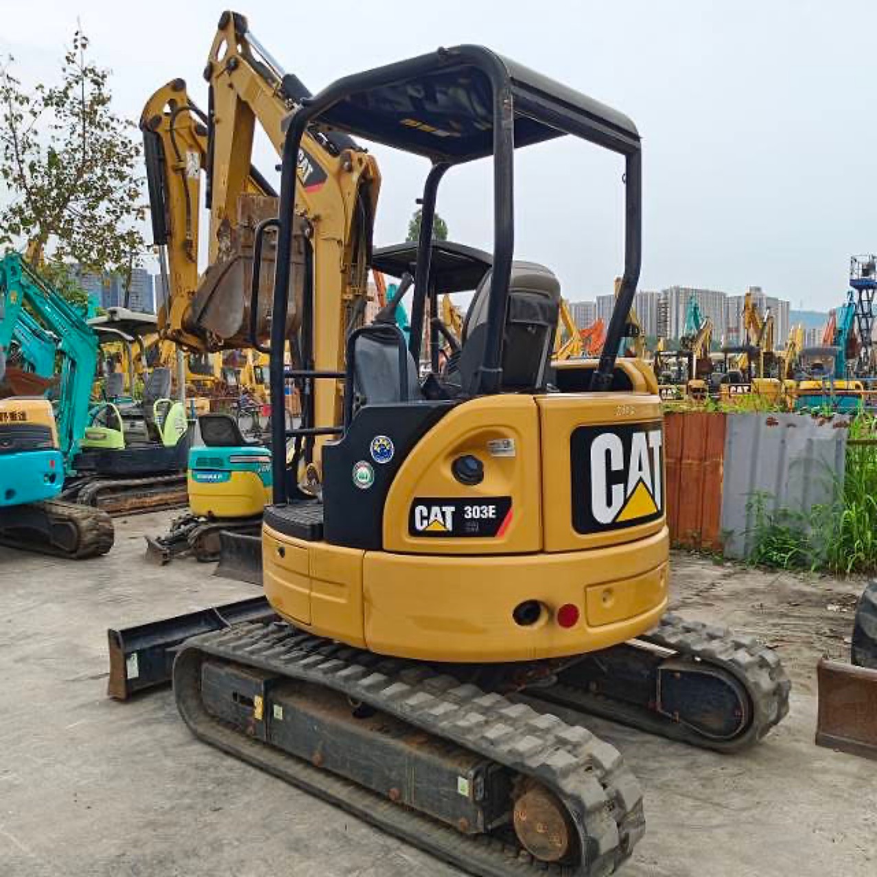 Excavadora miniatura SY35 de segunda mano Kubota 15 20 Excavadora línea especial de exportación