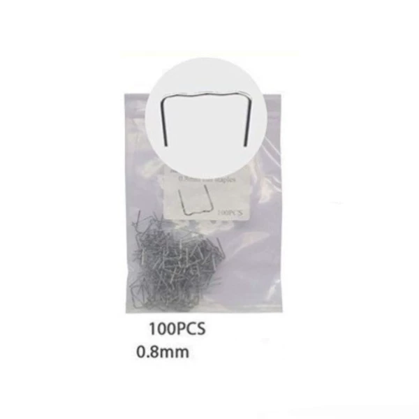 0.8mm flat angle welding nails (100 pieces per pack)