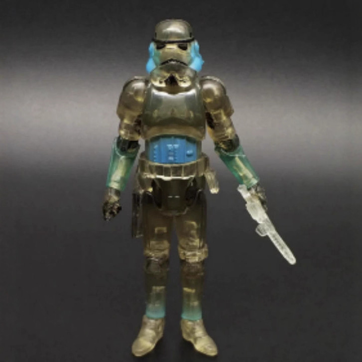 10 - 18CM Star Wars mano modelo de juguete blanco juez de tormenta articulaciones muñecas móviles